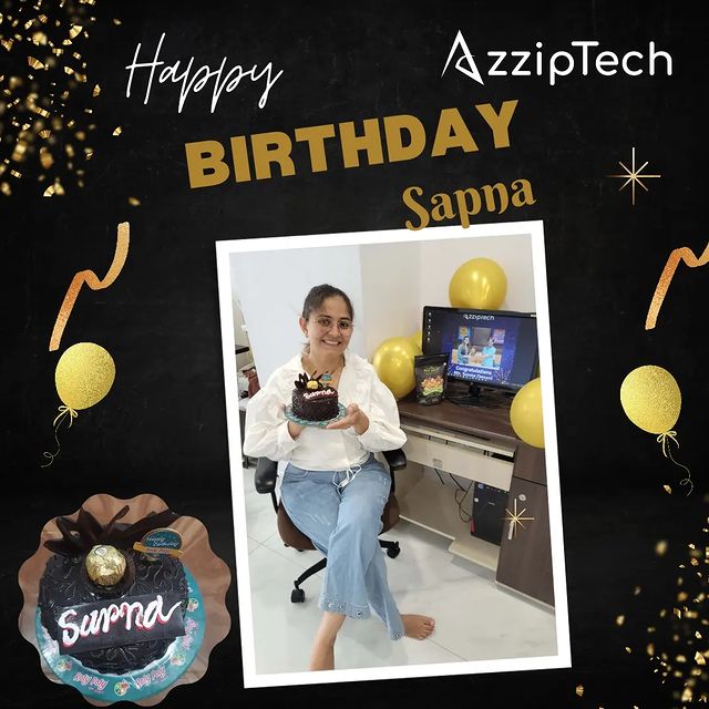 Birthday Celebration of Employee Sapna Desani