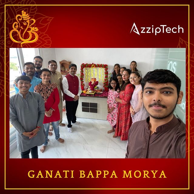Ganpati Bappa Pujan Celebration